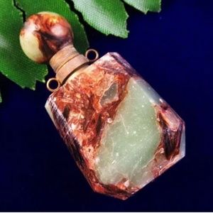 Cyan Gold Copper Bornite Essential Oil Diffuser